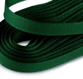 Stuha taftová šíře 6mm temně zelená