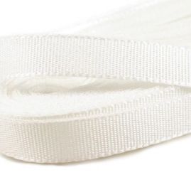 Stuha taftová šíře 9mm bílá