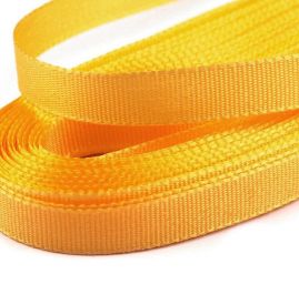 Stuha taftová šíře 9mm žlutá
