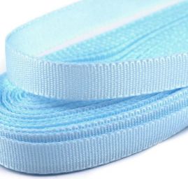 Stuha taftová šíře 9mm modrá světlá