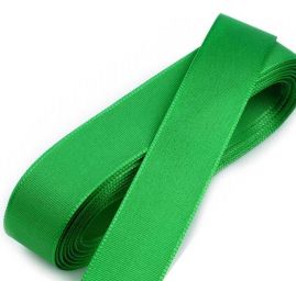 Stuha taftová šíře 15mm zelená
