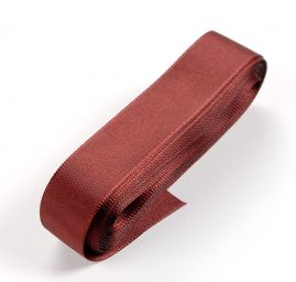 Stuha taftová šíře 20mm tmavší hnědá barva