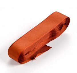 Stuha taftová šíře 20mm skořicově hnědá