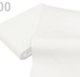 Stuha taftová šíře 72mm bílá