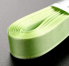 Stuha taftová šíře 15mm zelená limetková