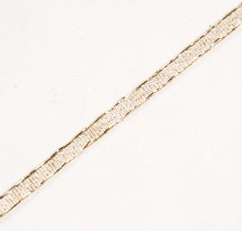 Stuha lurex starozlatá šíře 3mm