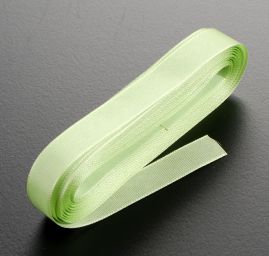 Stuha taftová šíře 15mm pastel sv.zelená 