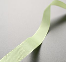Stuha taftová šíře 15mm pastel sv.zelená 