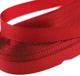 Stuha taftová šíře 9mm červené barvy