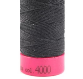 Nitě jeans 30×3 tex, 100% PES, návin 30 m, černá