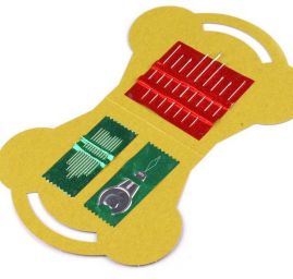 Jehly sada na ruční šití Košíček Galant