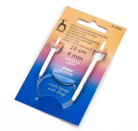 Kruhové jehlice ponožkové 28cm, vel. 4 PONY