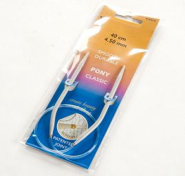 Kruhové jehlice, 40 cm, vel. 4,5 PONY