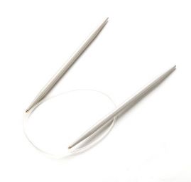 Jehlice kruhové kov, 60 cm, vel. 6,5 PONY