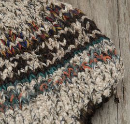 Ručně pletená čepice Marlen "špička"