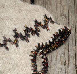 Ručně pletená čepice Marlen "špička"