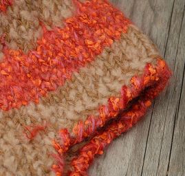 Ručně pletená čepice Marlen "helmička"