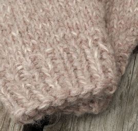 Pletené rukavice Marlen světle šedé