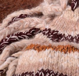 Ručně pletená čepice Marlen "dreďačka"