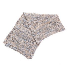 Šála pletená MarLen modrookrový melír