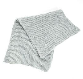 Šála pletená MarLen světlemodrošedý melír