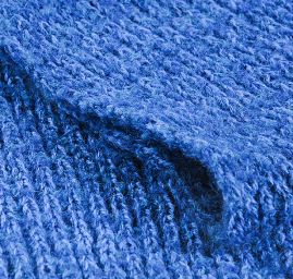 Šála pletená MarLen nivea modrá