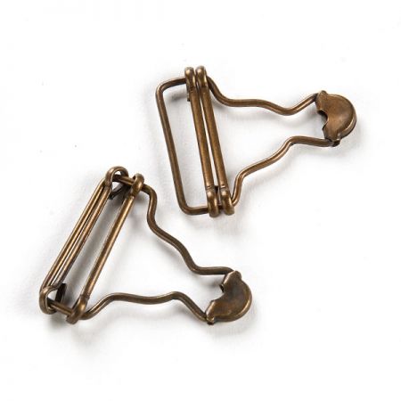 Spona laclová drátová 35mm mosaz