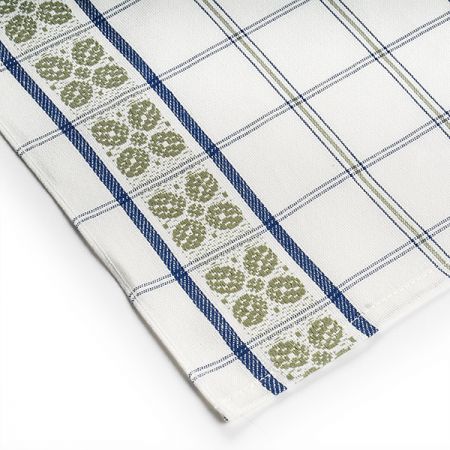 Kuchyňské utěrky, 3 ks, 45×65cm, 100% bavlna, zelená