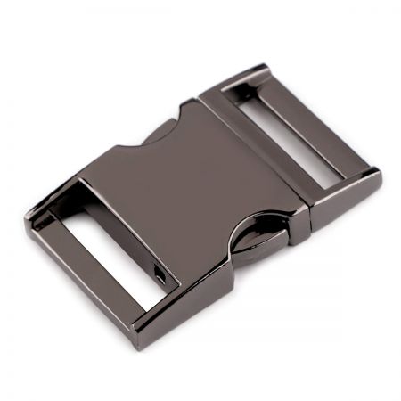 Spona opasková celokovová, šířka 25 mm, nikl černý