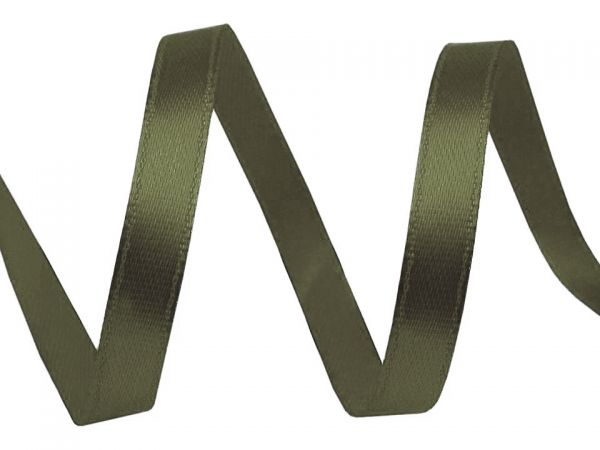 Atlasová stuha šíře 6mm olivová