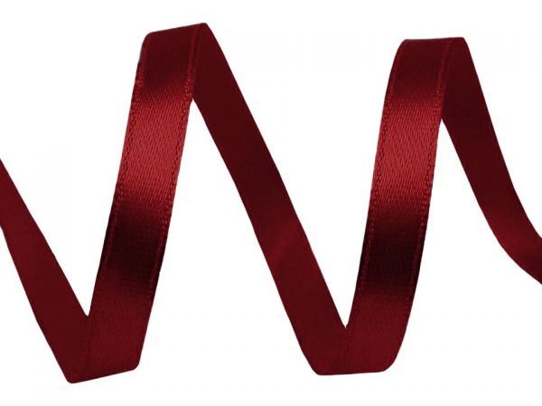 Atlasová stuha šíře 6mm vínová