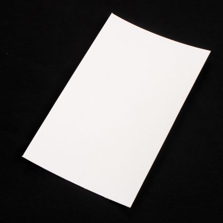Záplata samolepící imitace kůže 10x16cm bílá