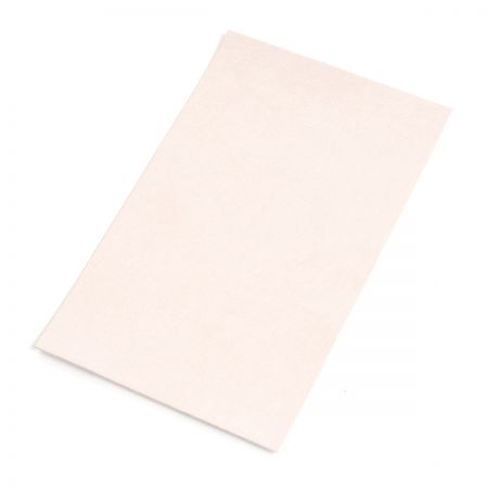 Záplata samolepící imitace kůže 10x16cm smetanová