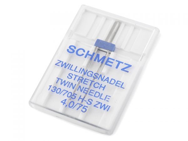 Strojová dvojjehla SCHMETZ dvojjehla stretch 4,0/75