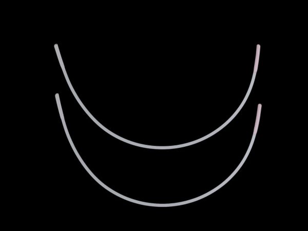 Kostice kov ploché vel. UK 34 délka 17cm šířka 11 cm