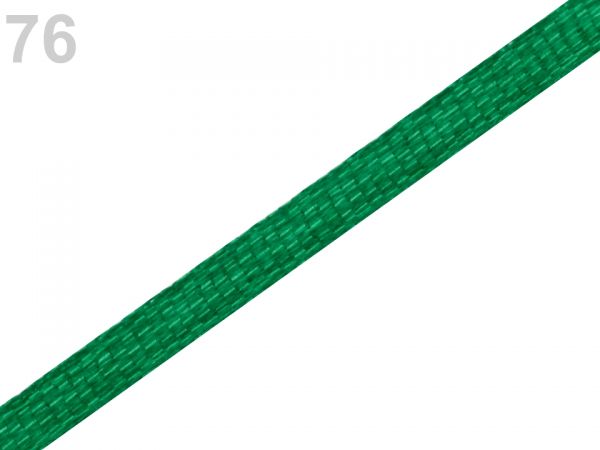 Atlasová stuha šíře 3mm tm.zelená