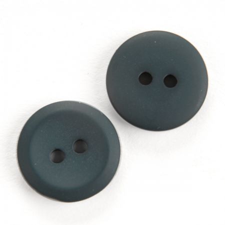 Knoflík plastový kulatý halenkový starorůžový 20"