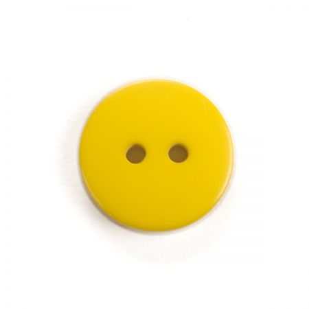 Knoflík plastový kulatý  olivový 24"