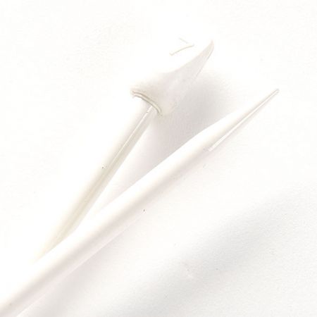 Pletací jehlice rovné kovové HOBI vel. 7