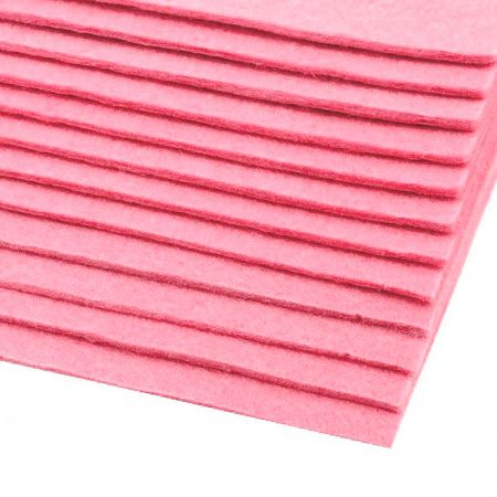 Dekorativní plsť filc tloušťka 2-3 mm růžová