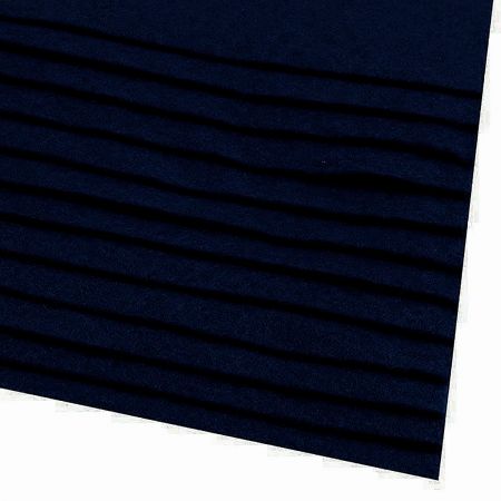 Dekorativní plsť filc tloušťka 2-3 mm tm.modrá