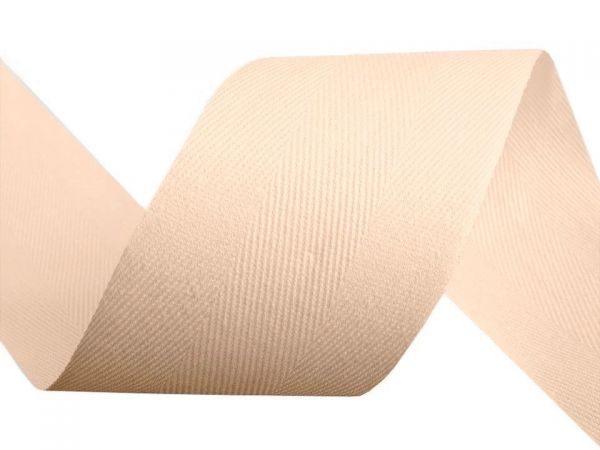 Keprovka - tkaloun šíře 40mm sv.béžová