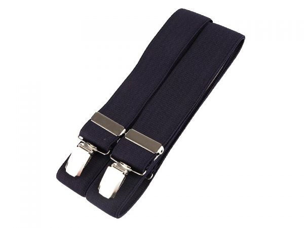 Šle pánské šíře 3,5 cm délka 125cm typ X tm.modrá