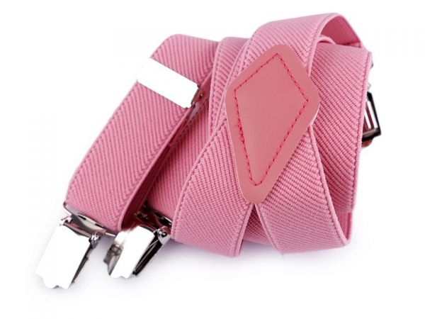 Šle dětské 25mm délka 80cm typ Y sv.růžová