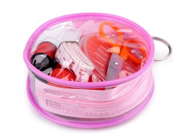 Šitíčko v pouzdře DENI růžové