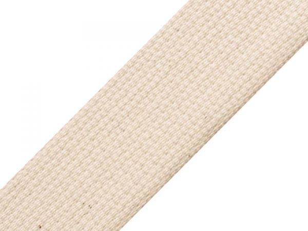 Bavlněný popruh šíře 3 cm režný