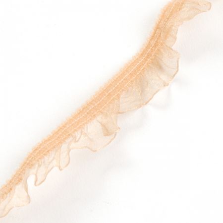 Krajková guma pruženka ozdobná volánky tělová