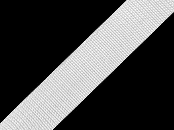 Popruh nylon 2 cm bílý PEGA