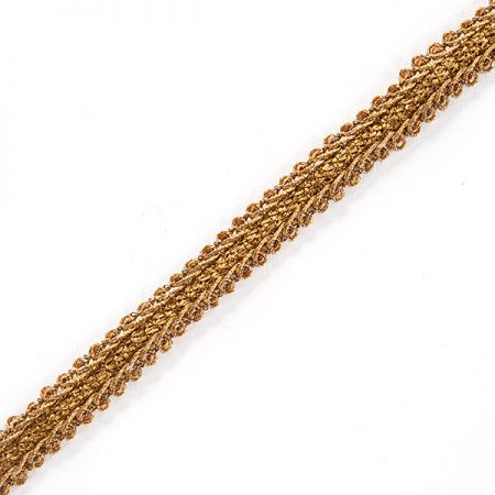 Prýmek leonský součky starozlaté barvy