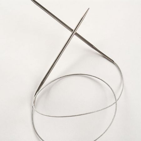 Kruhové jehlice, 80 cm, vel. 4  BUTTERFLY